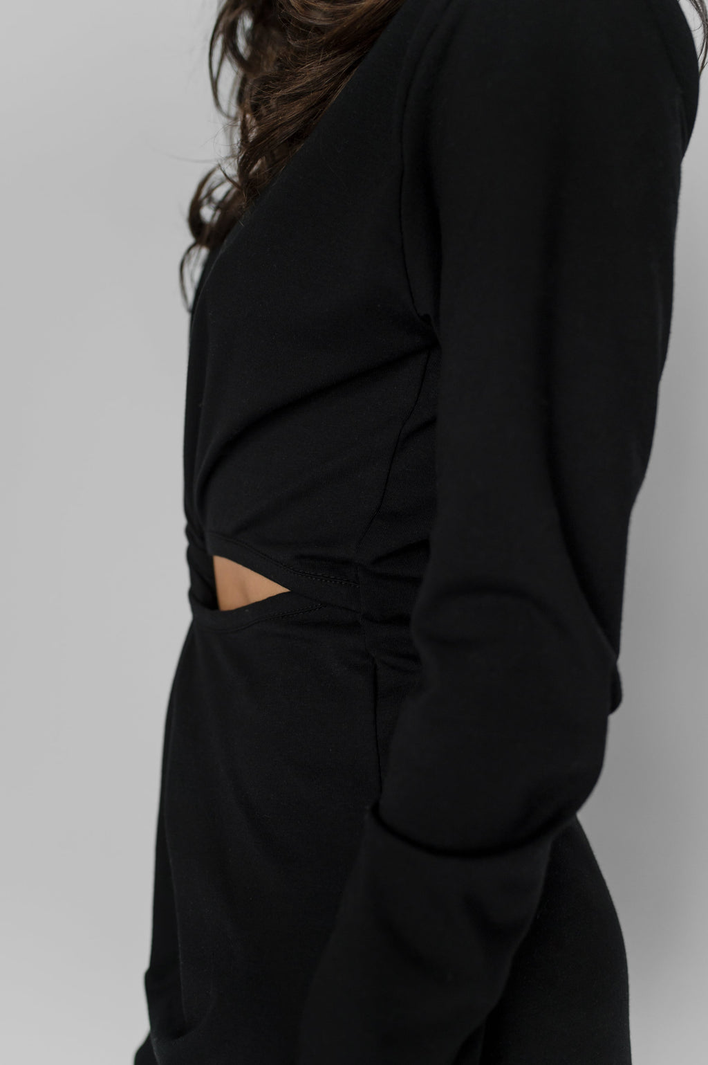 Robe à Manches Longues Twisted