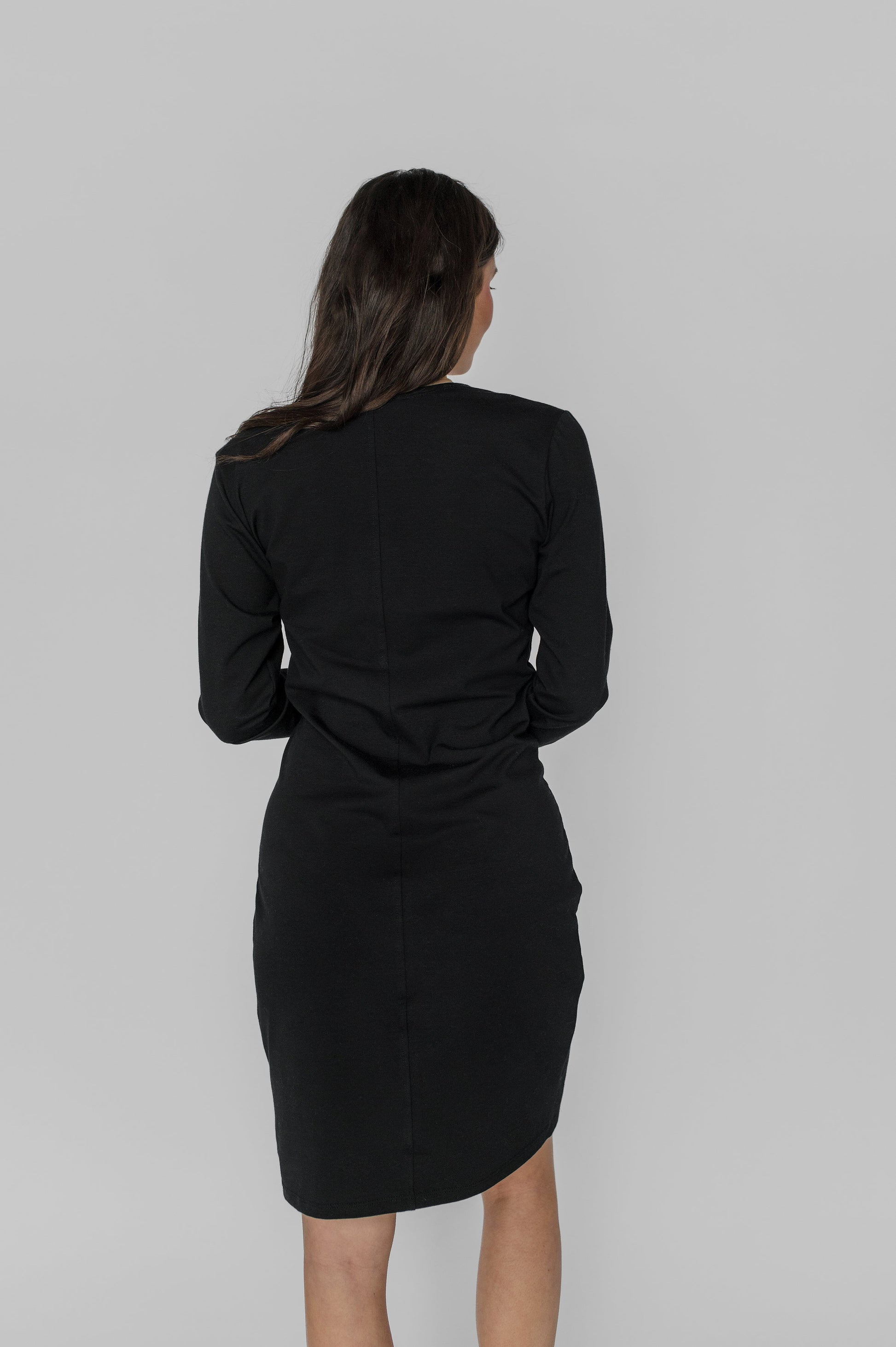 Robe à Manches Longues Twisted