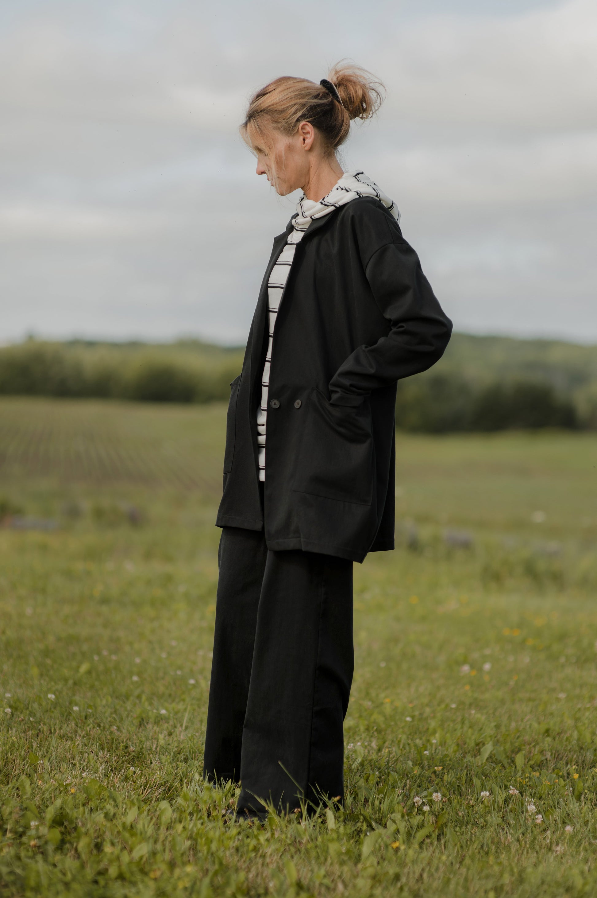 Manteau urbain Lyocell