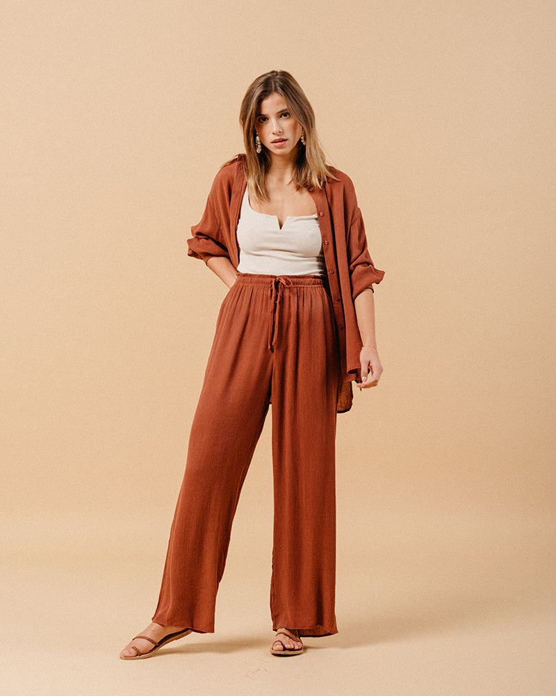 Pantalon Matisse - Chocolat