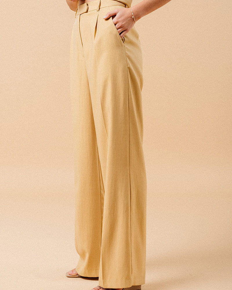 Pantalon Marc - Ocre