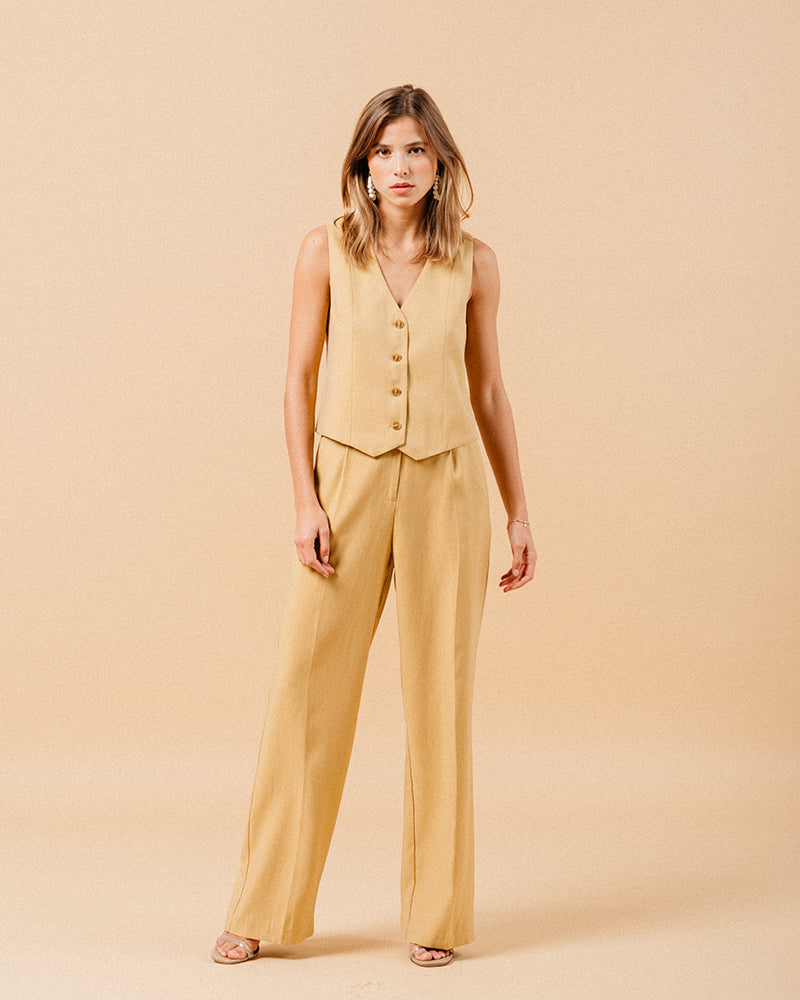 Pantalon Marc - Ocre