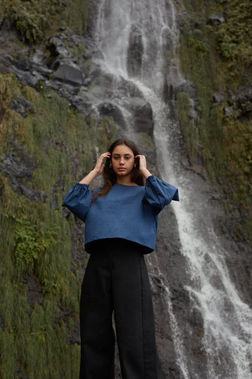 Haut Brooklyn indigo