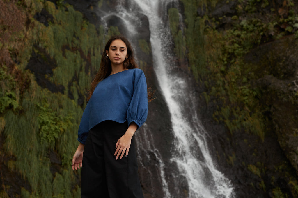 Haut Brooklyn indigo