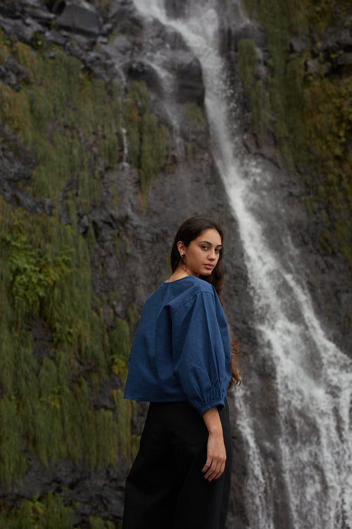 Haut Brooklyn indigo