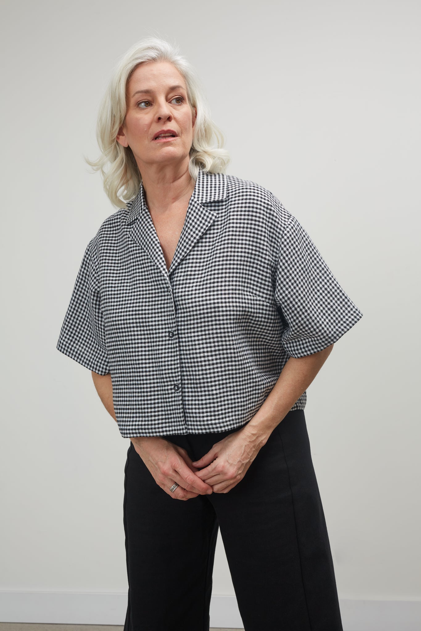 Blouse Séville Gingham pepper