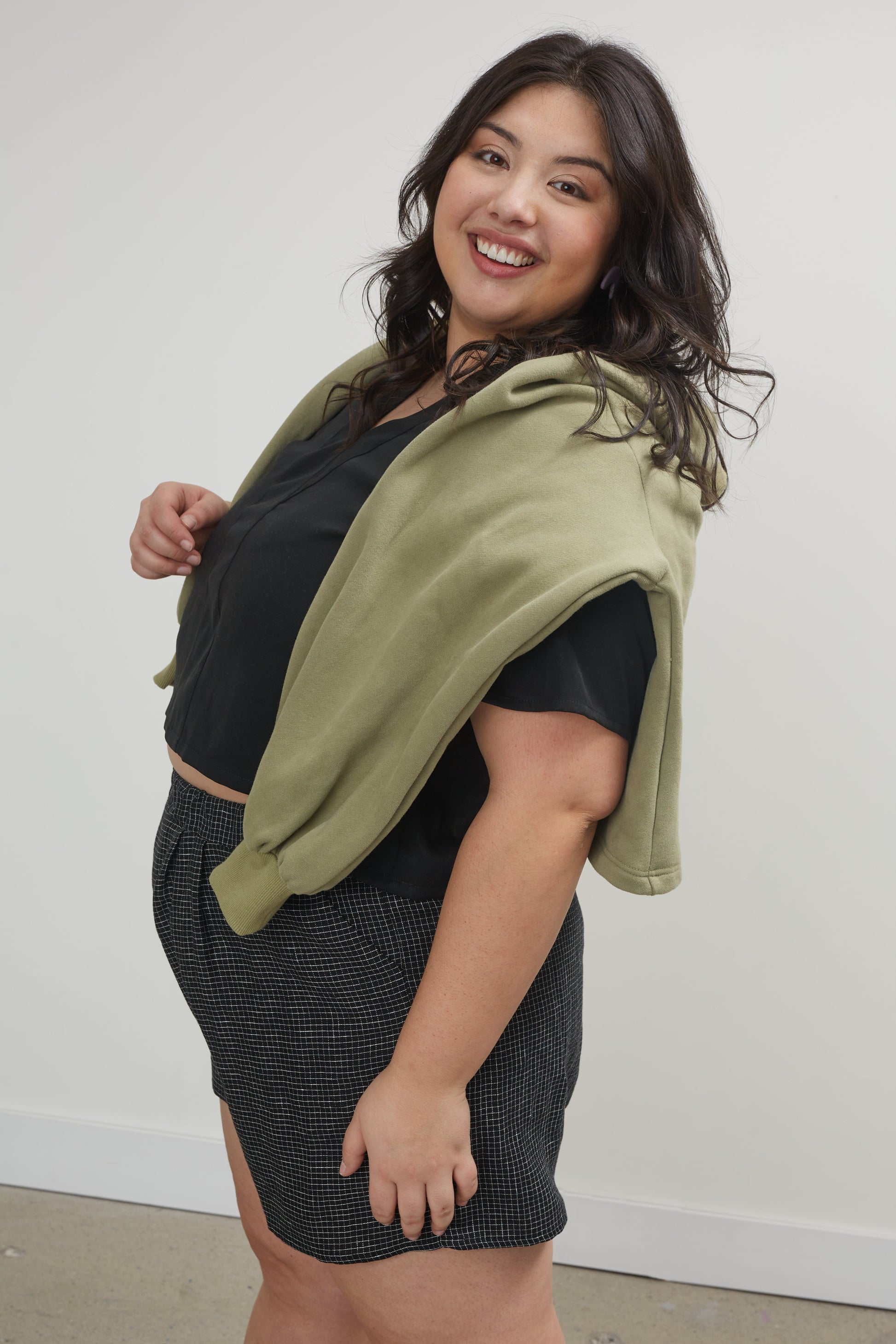 Crewneck Florence avocado