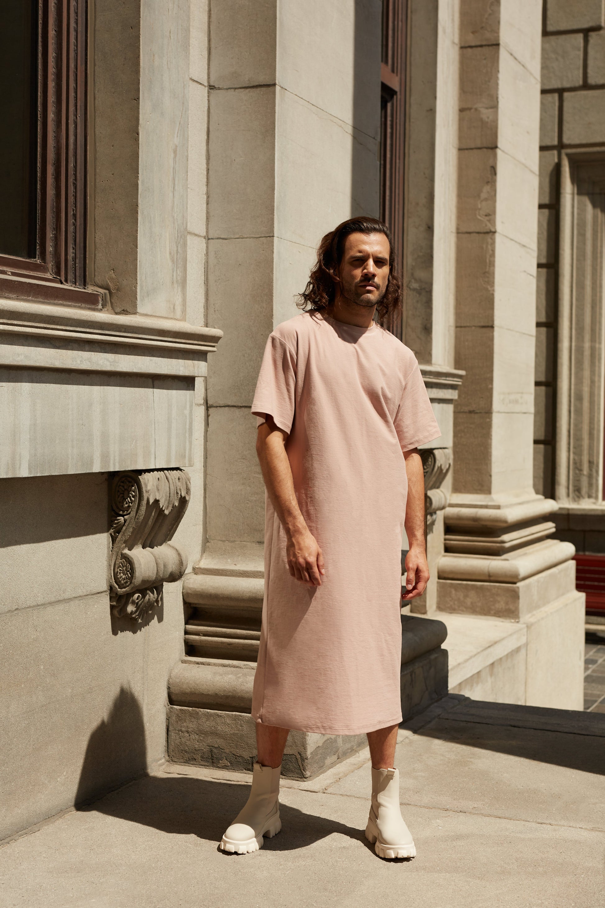 Robe Mykonos blush