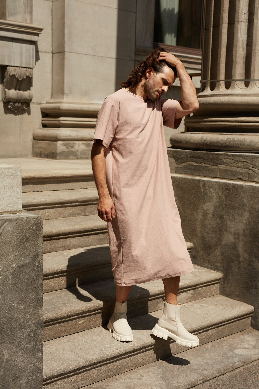Robe Mykonos blush