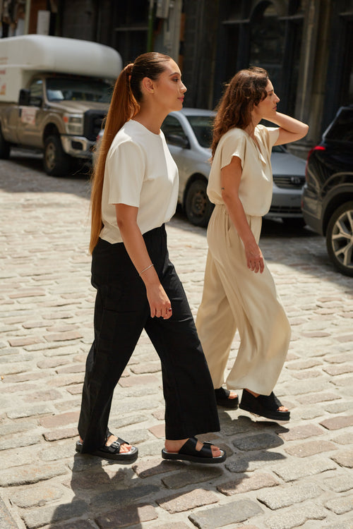 T-shirt Porto Buttermilk