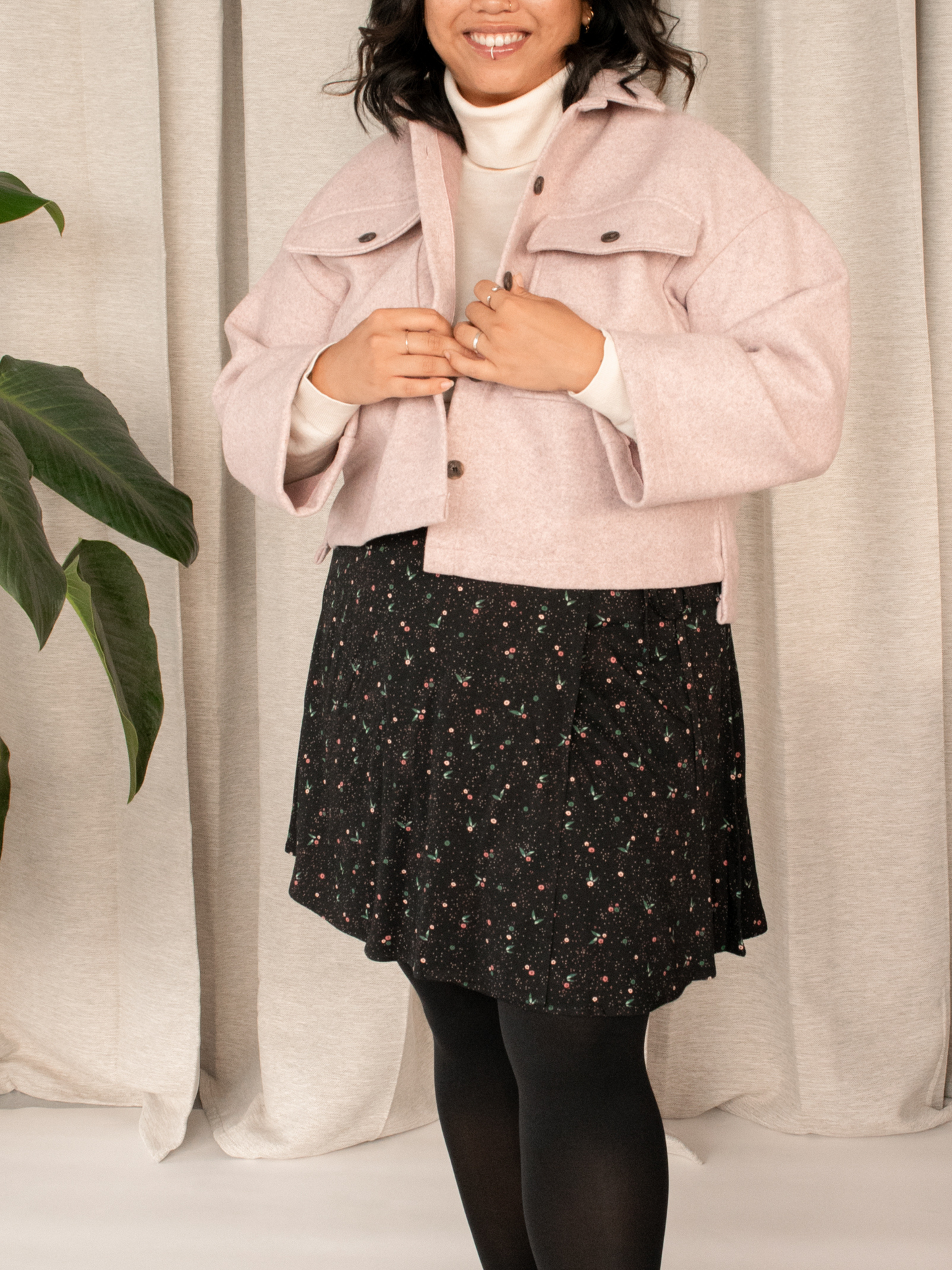 Jupe Eco Mini Twill Wrap