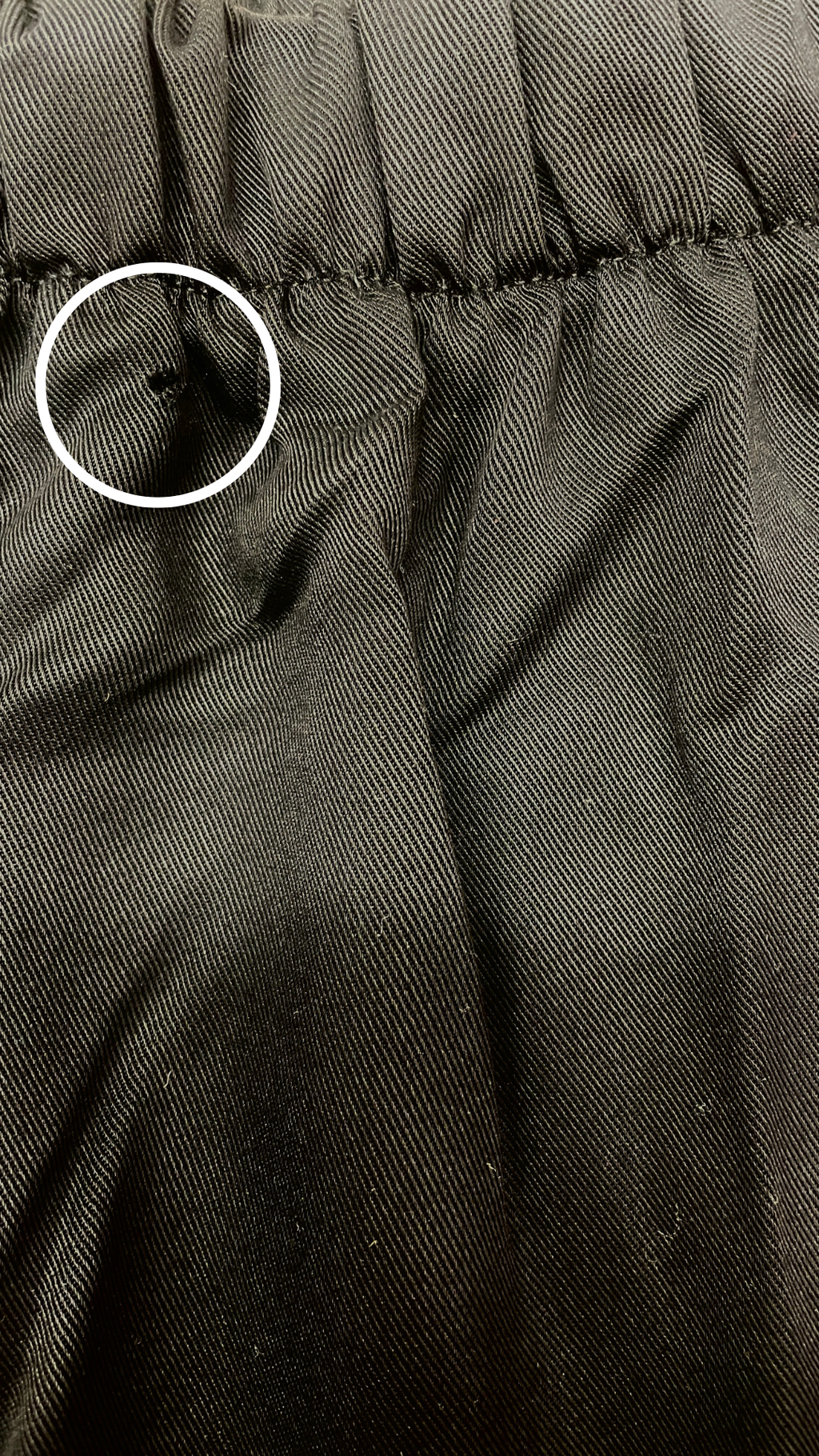 Jupe noire maxi à fente