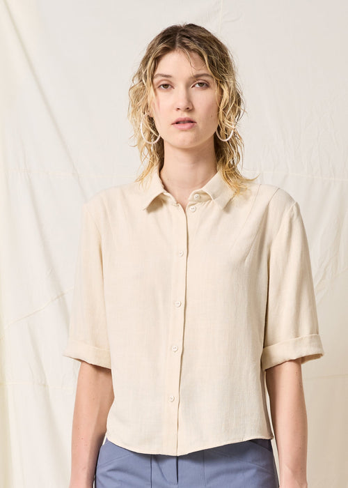 Chemise IPOMÉE Eggshell