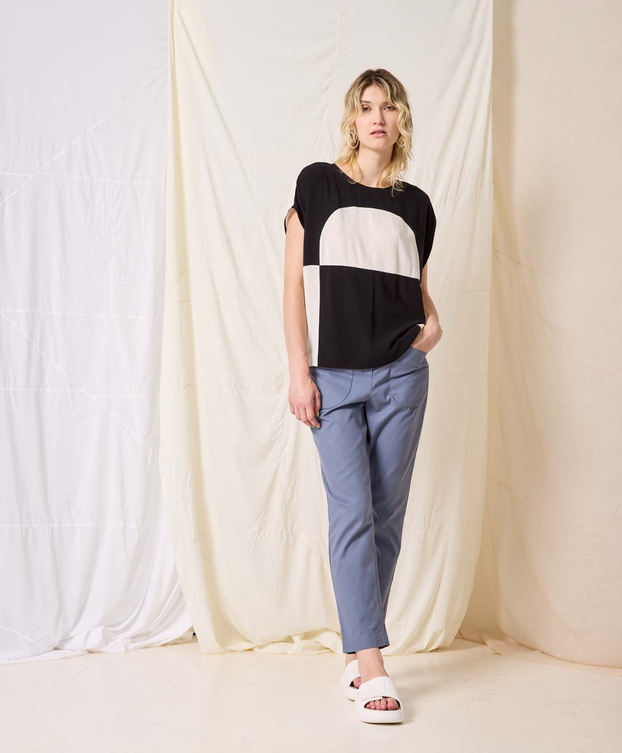 Pantalon LISERON Océan