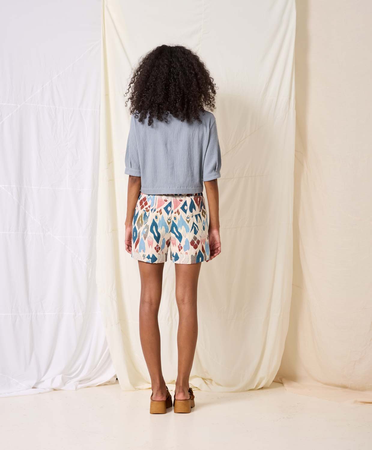 Short PÉPIN Thalassia Bleu