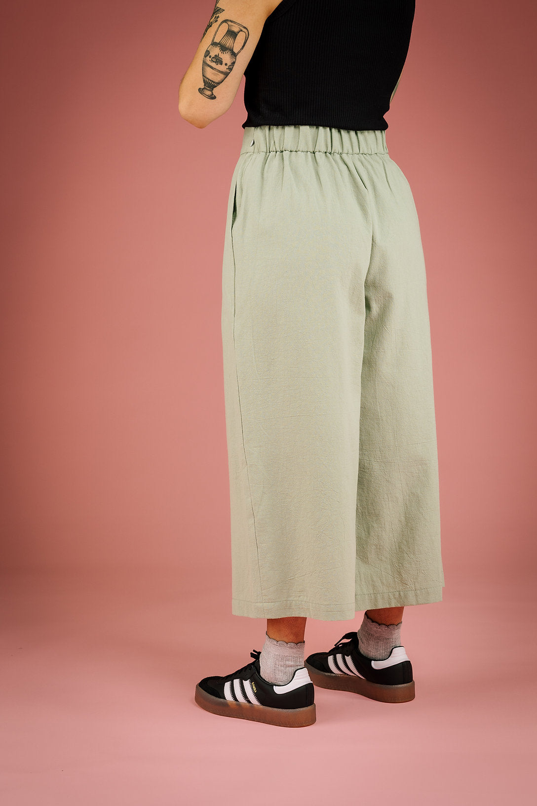 Pantalon Paloma 7/8 sauge