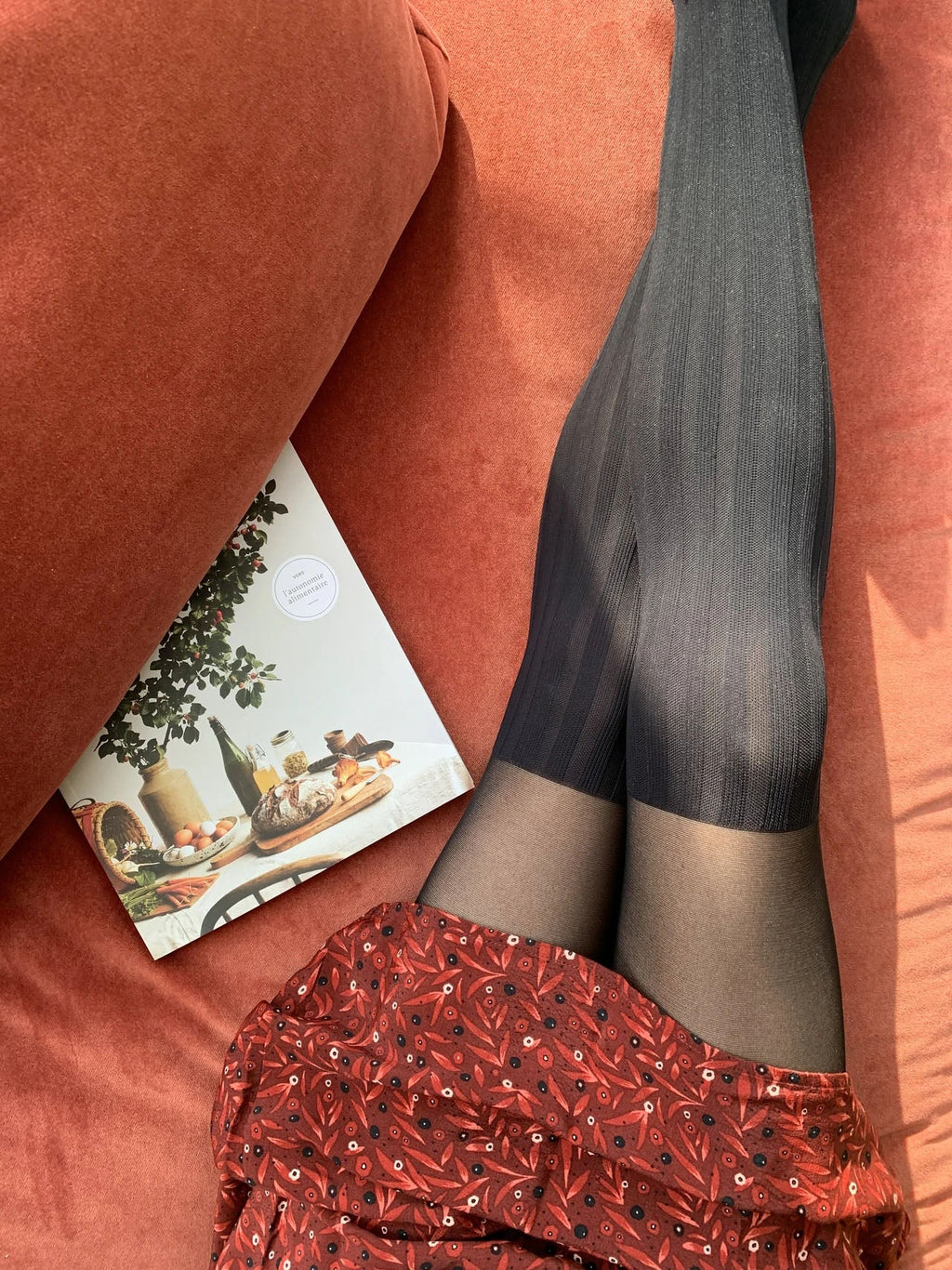 Collants OTK effet chaussettes écologiques