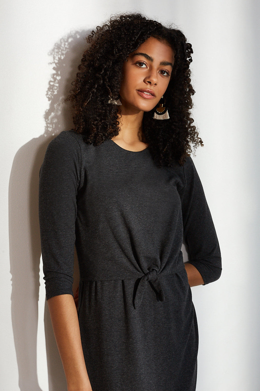 Robe Mia - Jersey Noir