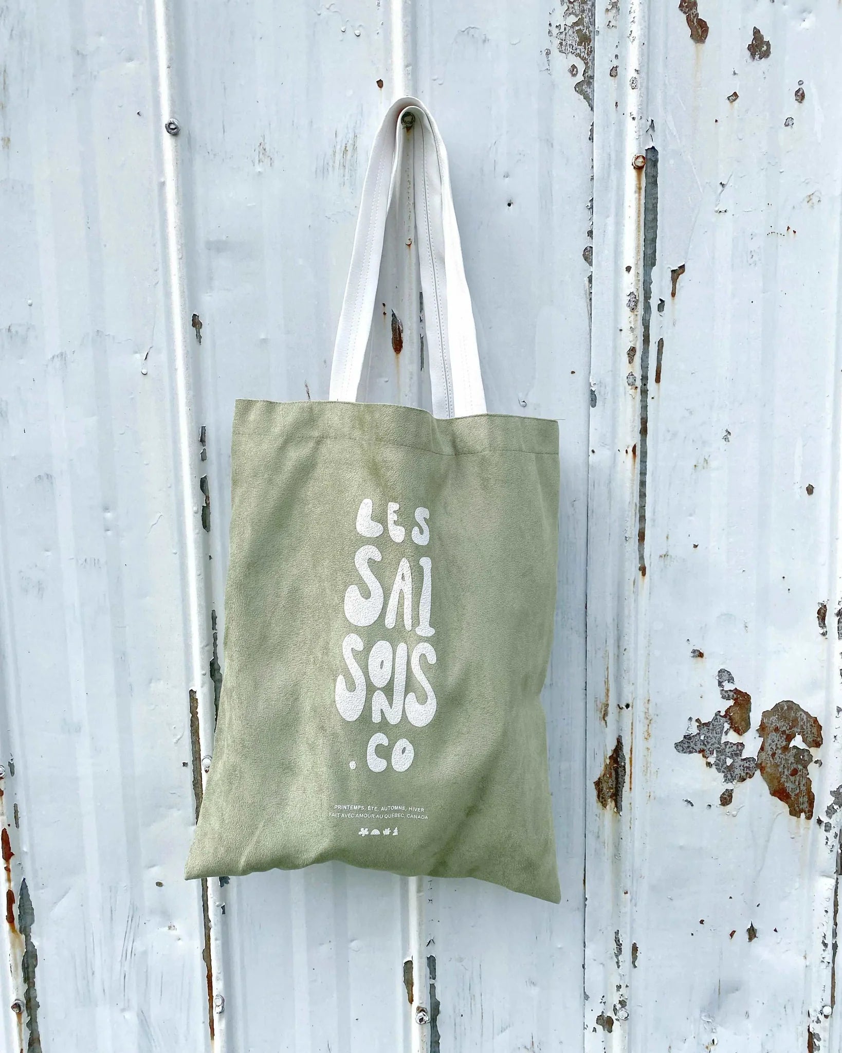 Sac Tote en Velours