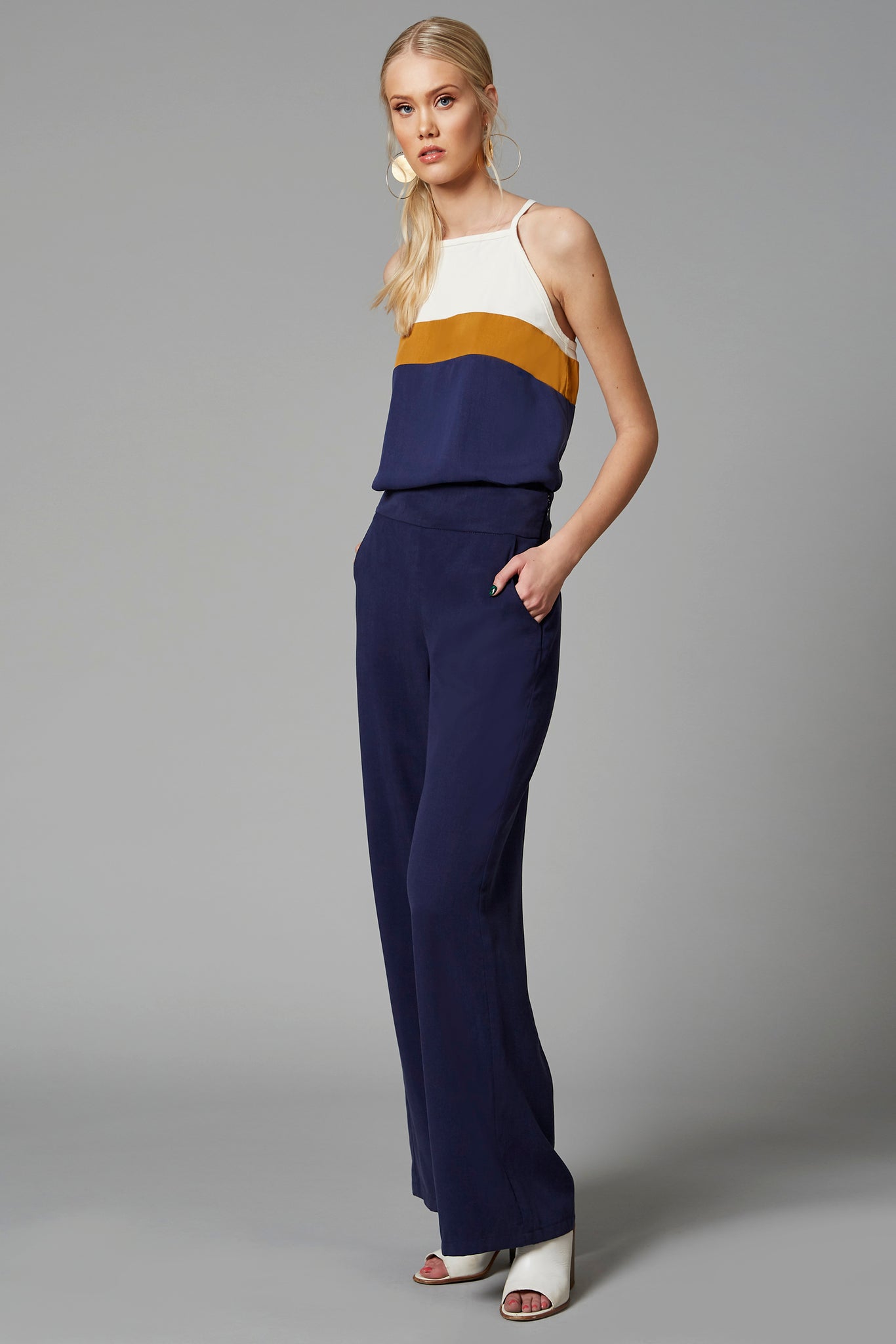 Pantalon Yusef - Marine