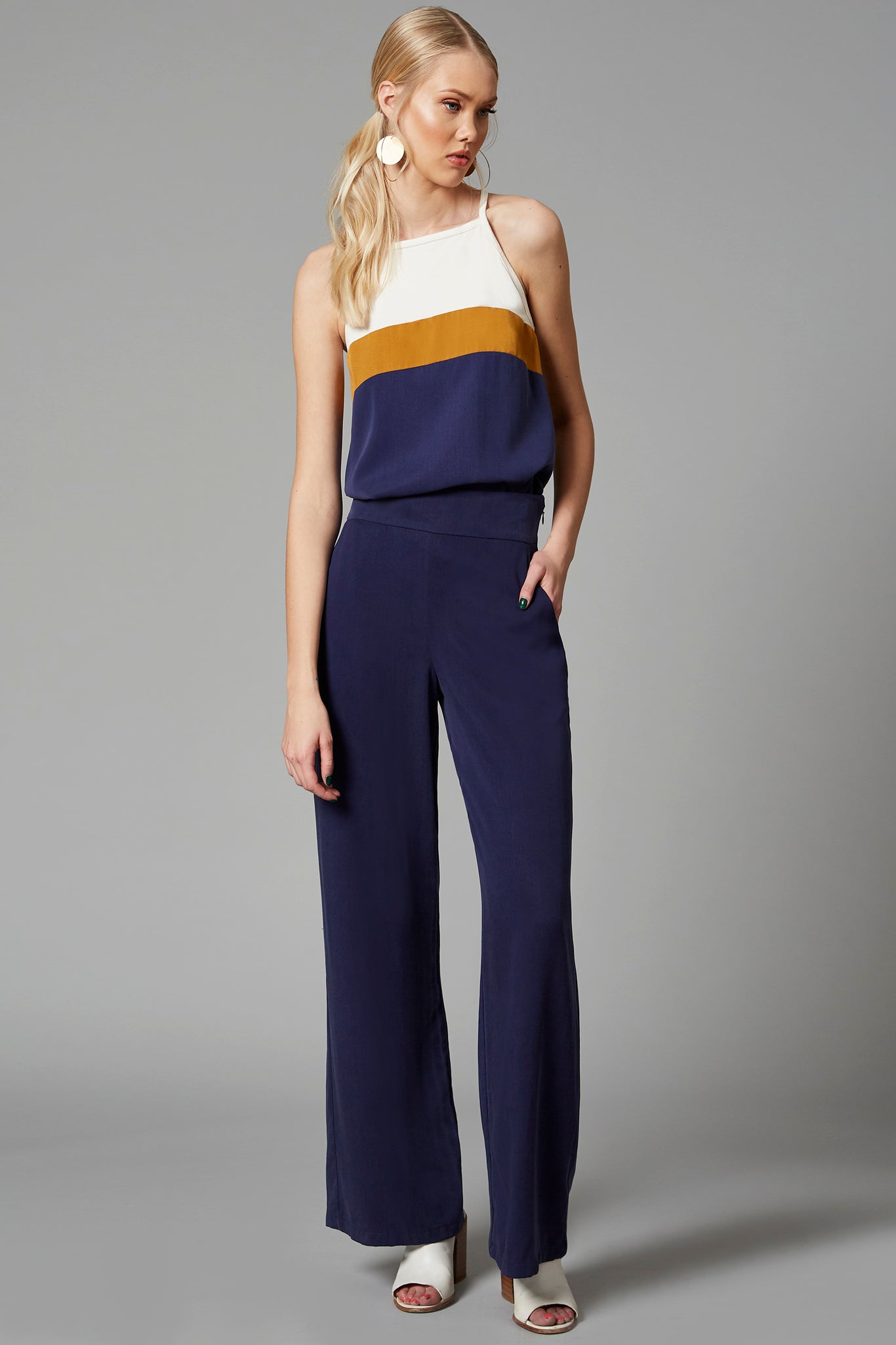 Pantalon Yusef - Marine