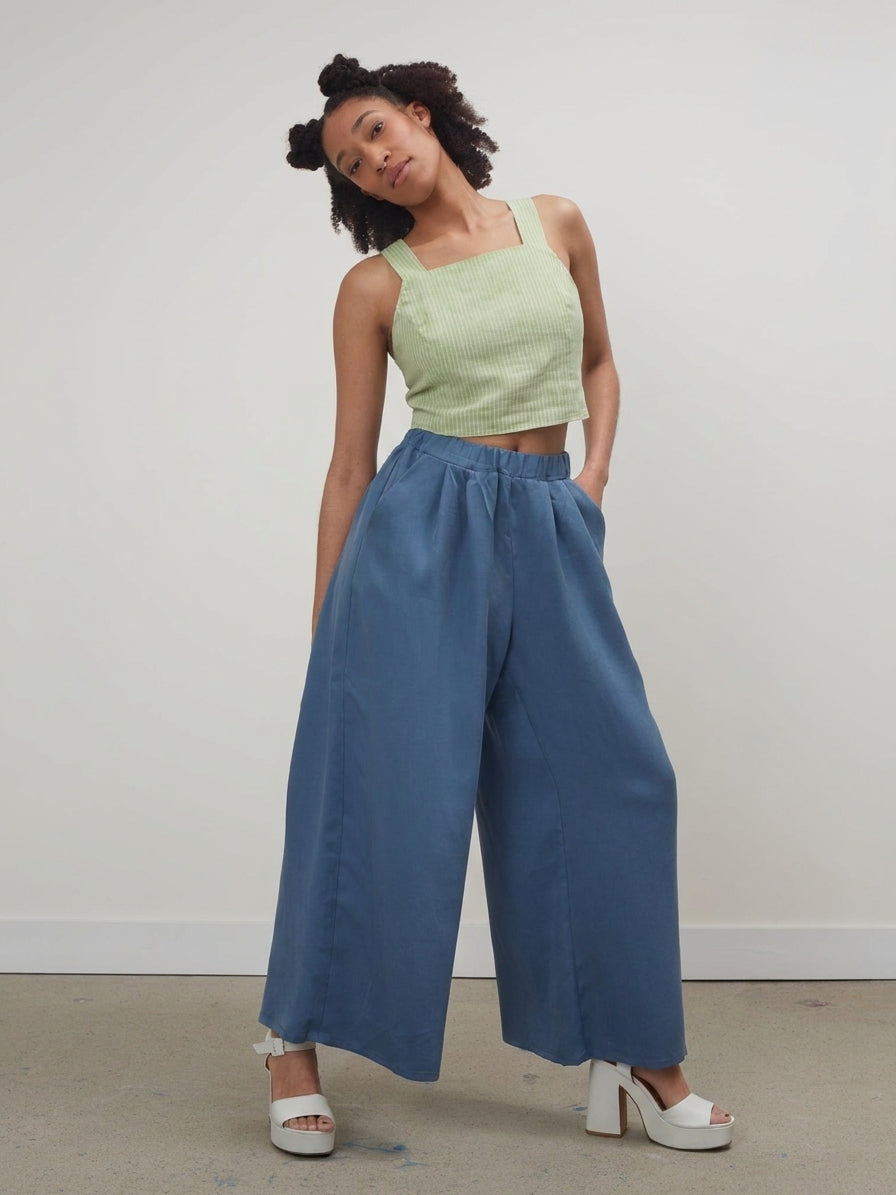 Camisole Rio - Vert à rayures