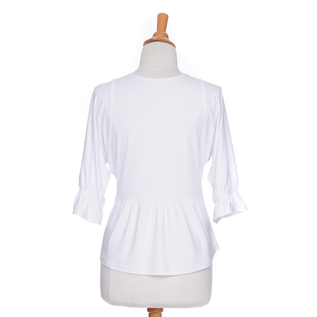 Blouse tonique Blanc
