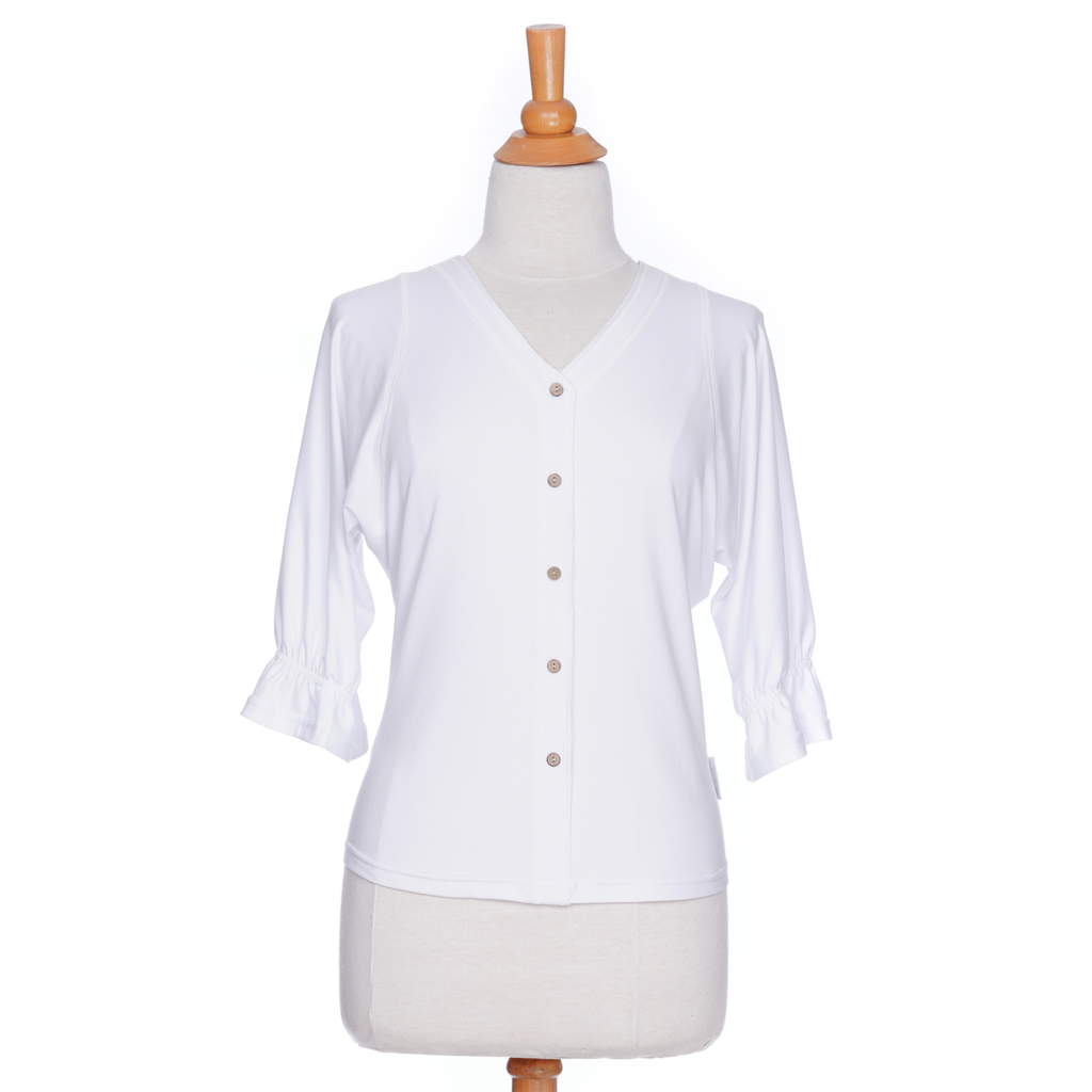 Blouse tonique Blanc