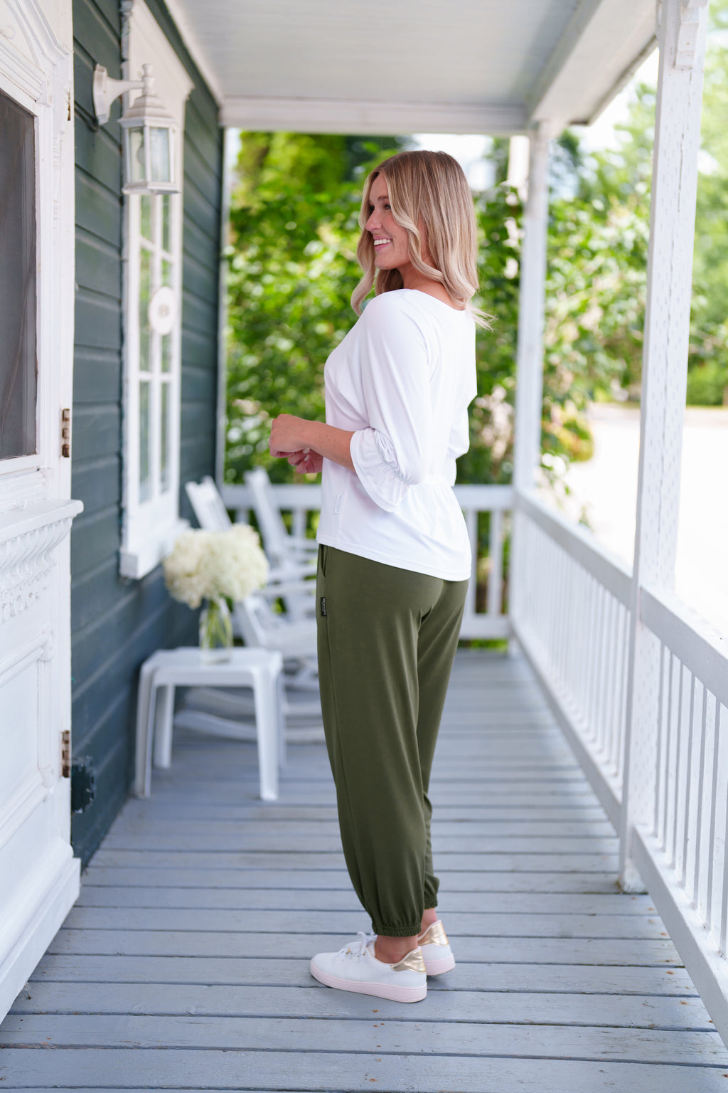 Blouse tonique Blanc
