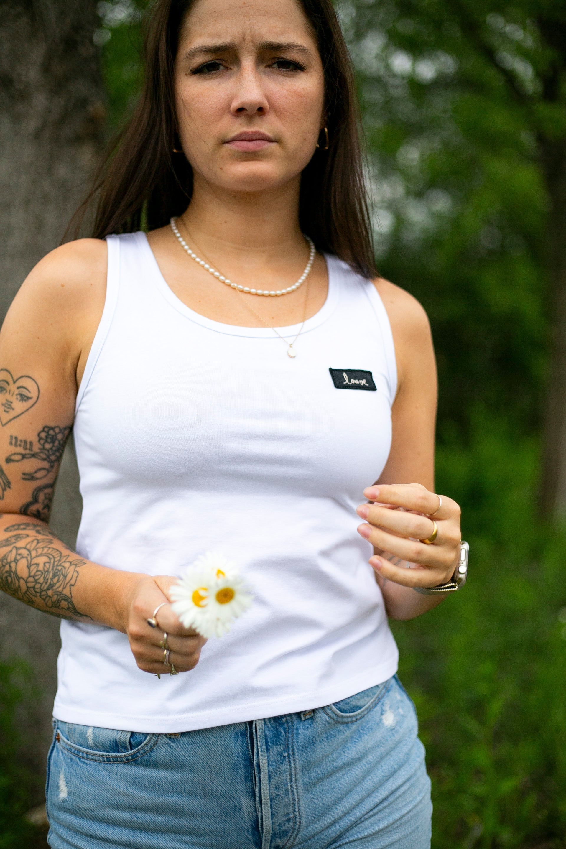 Camisole Louve blanche