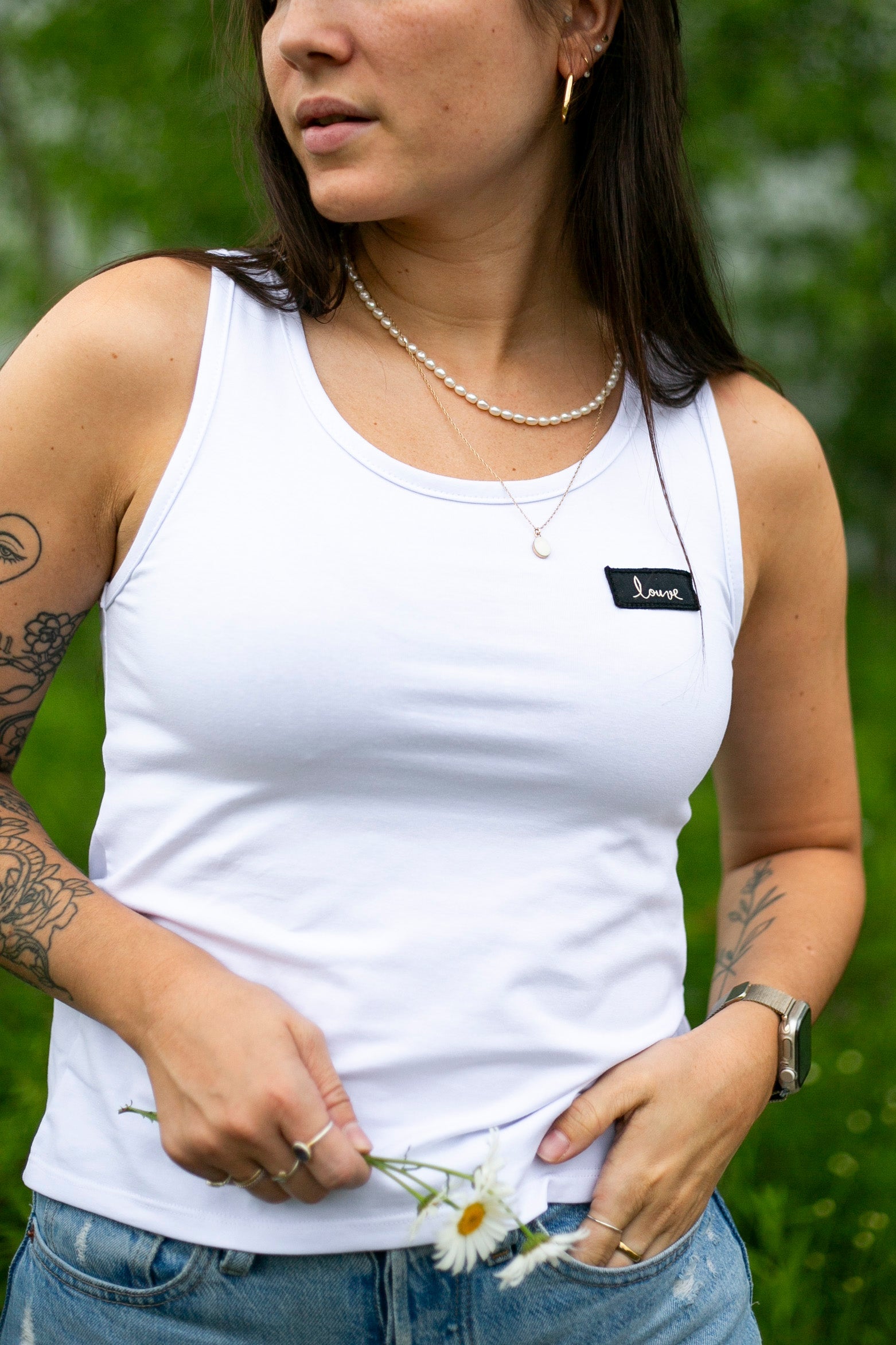 Camisole Louve blanche