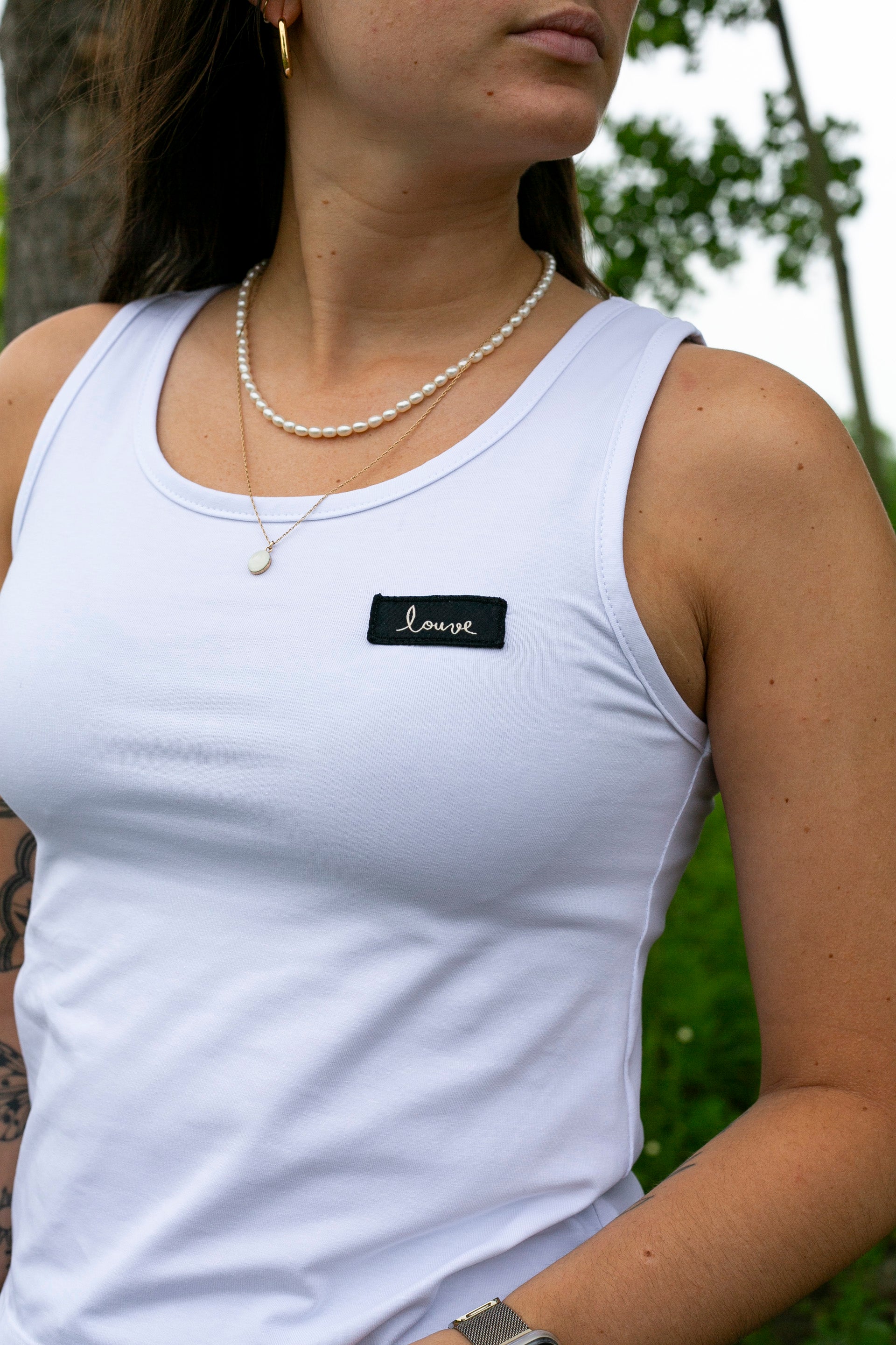 Camisole Louve blanche