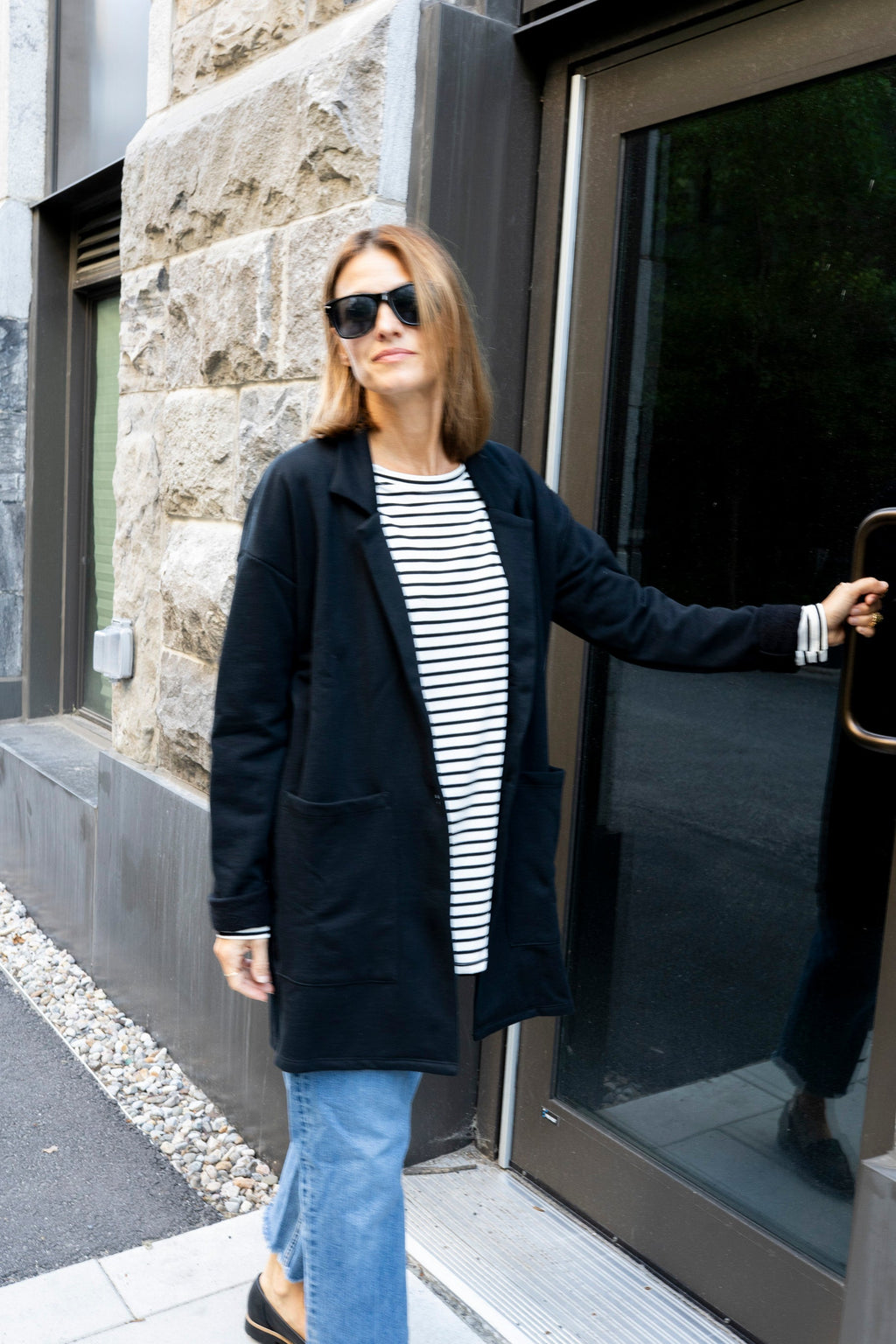 Cardigan urbain