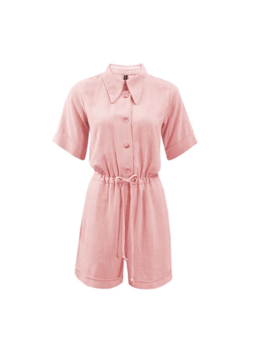 Combi Clarisse - Rose poudre, à plat
