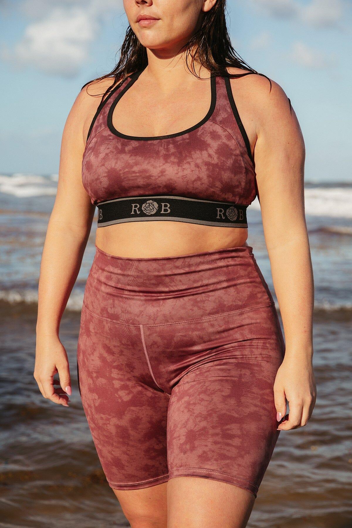 Bike short divin Tie Dye Rose Buddha Pink Goddess