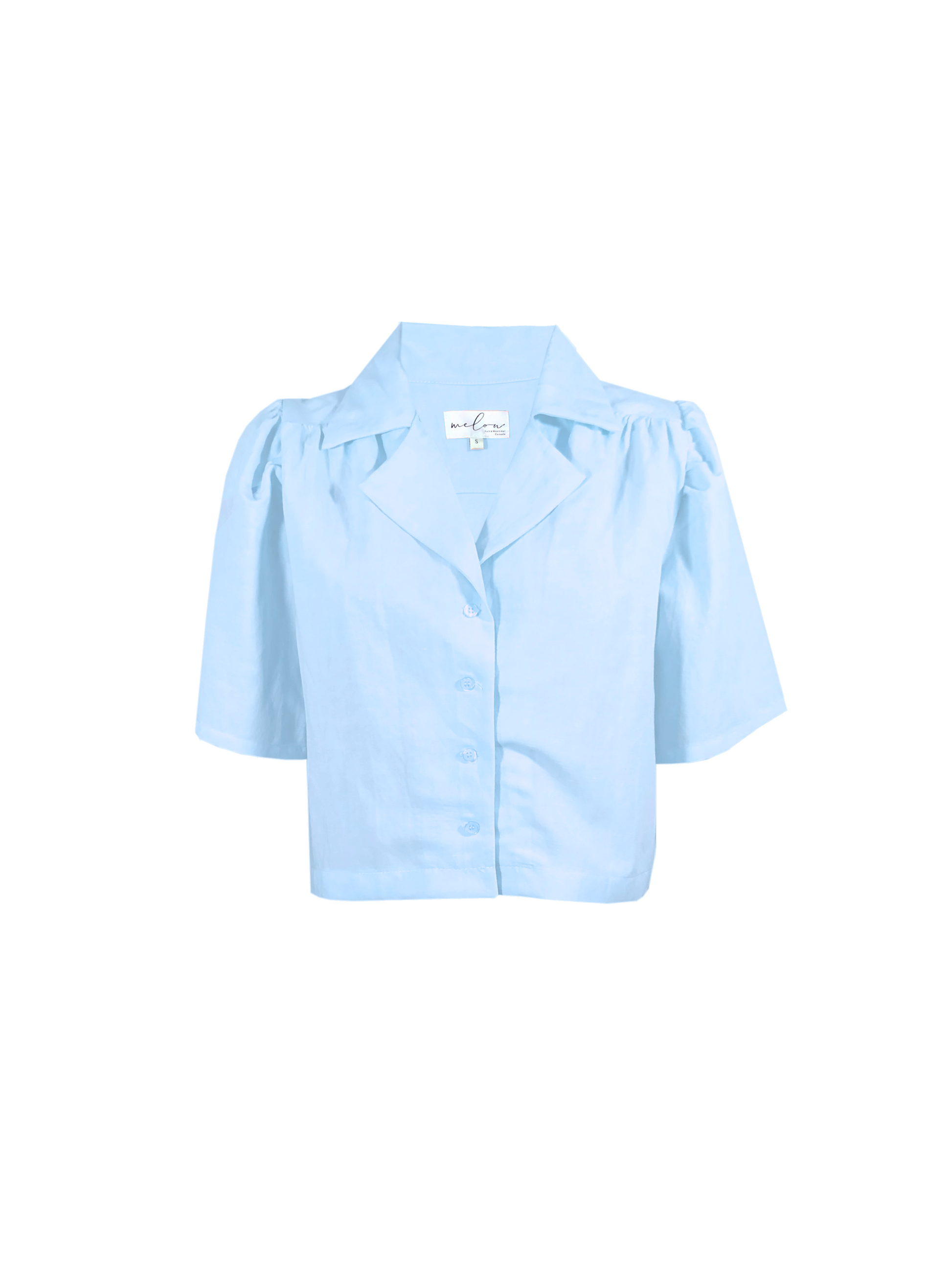 Chemisier Émerice - Bleu pâle, à plat
