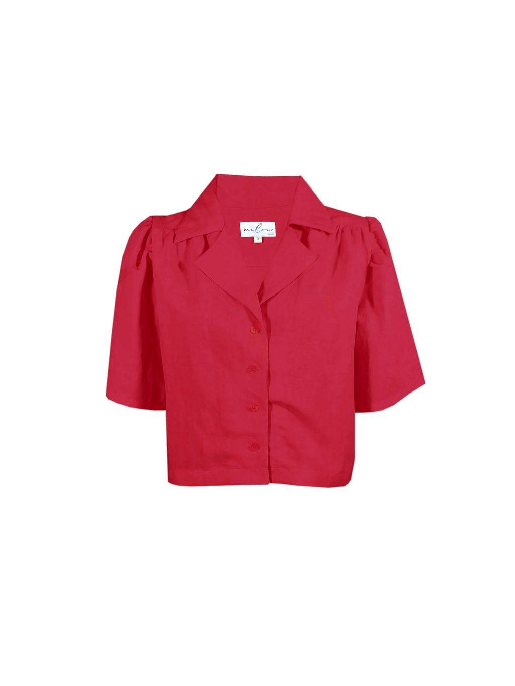 Chemisier Émerice - Paprika, à plat