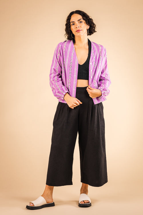 Chemise Corfu lilas - Vue 6