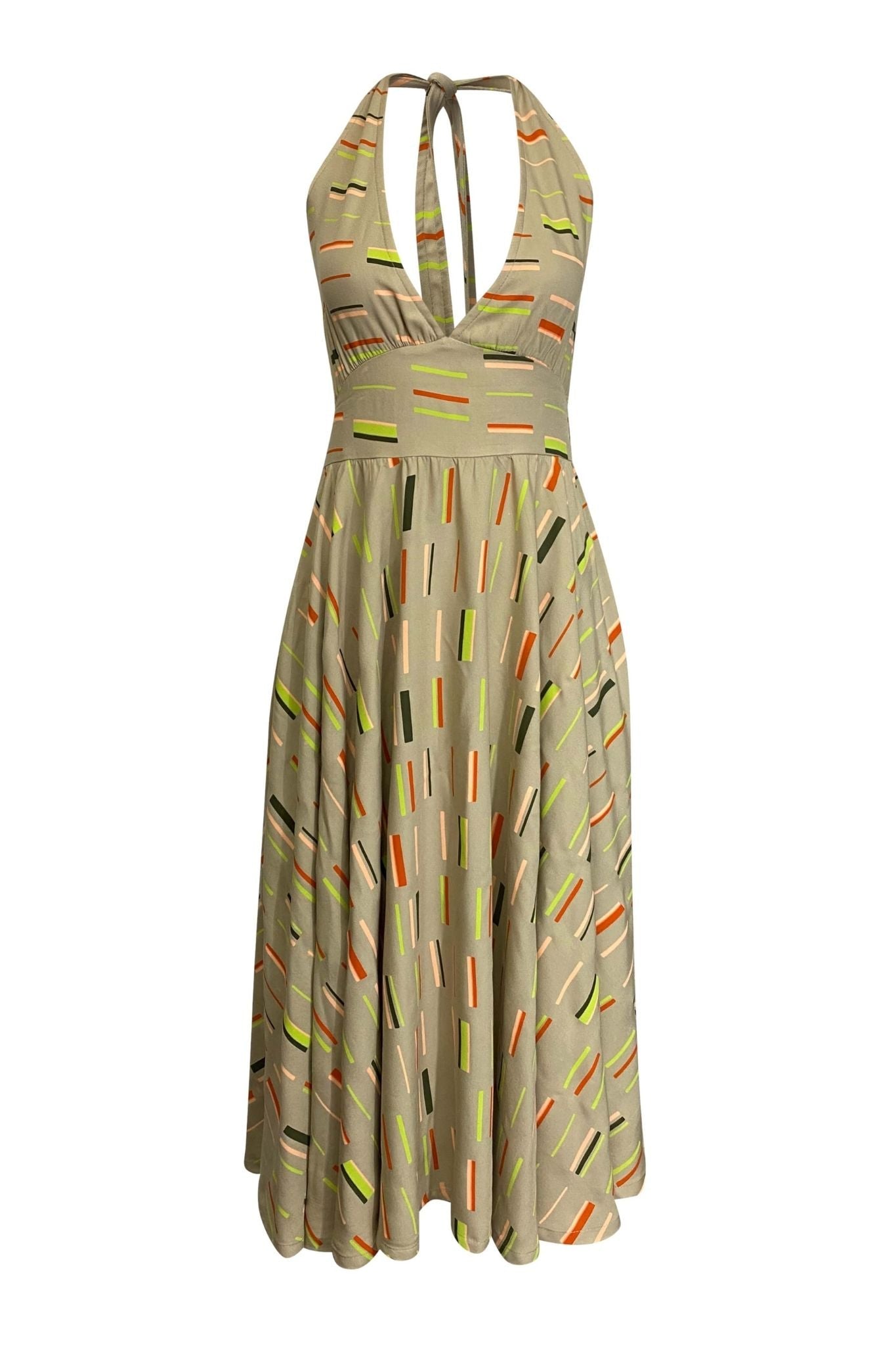 Robe Garance - Imprimé DNA, à plat
