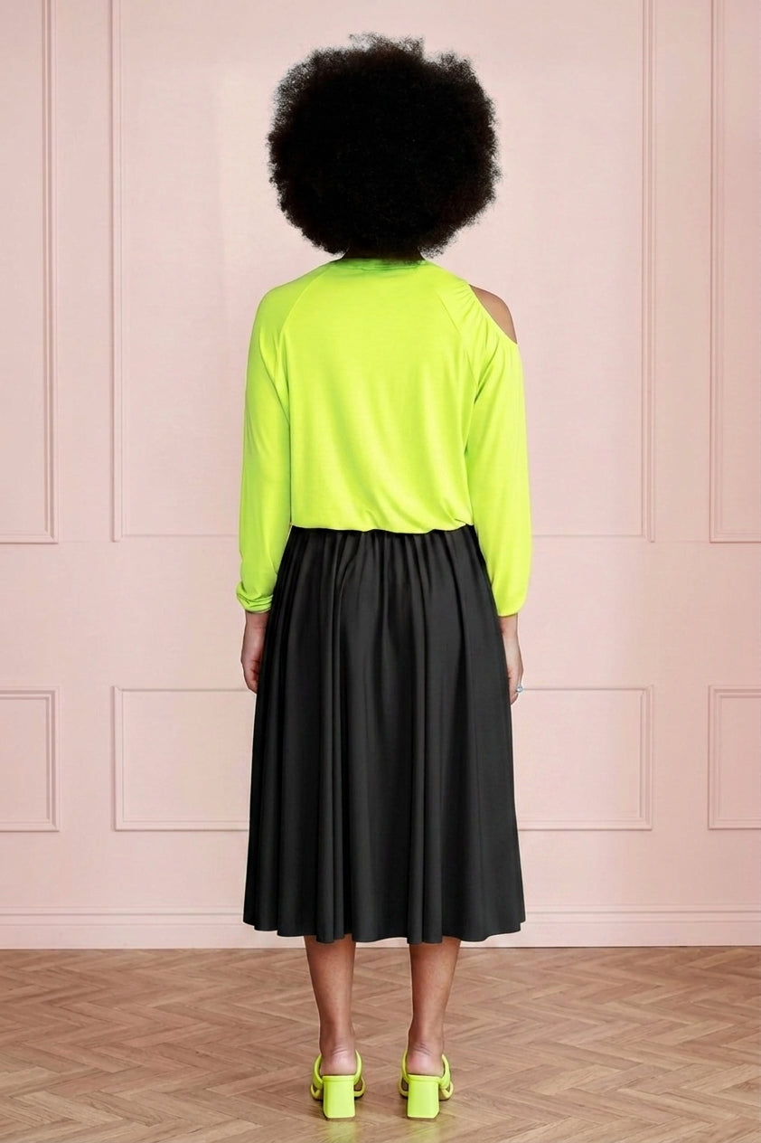 Haut Gertrude - Electric lime, vue 3