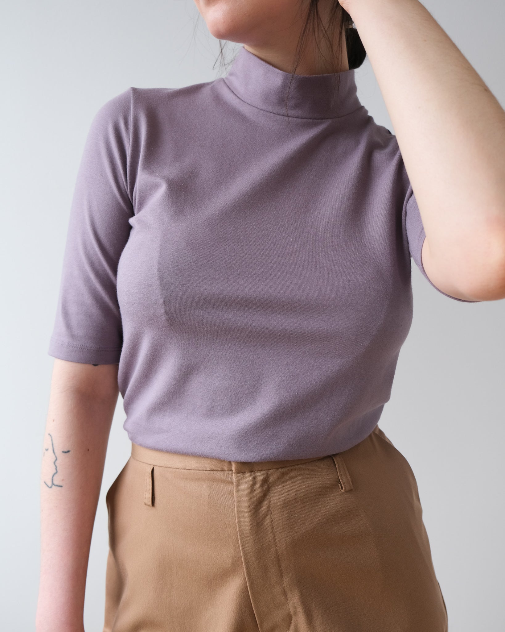 Pantalon à braguette sépia taille 31