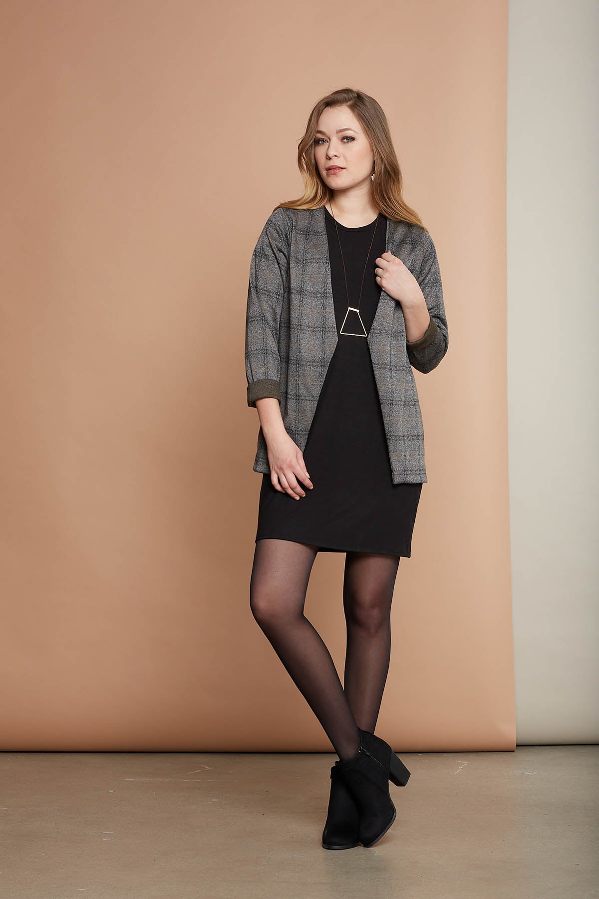 Veste Elm à carreaux