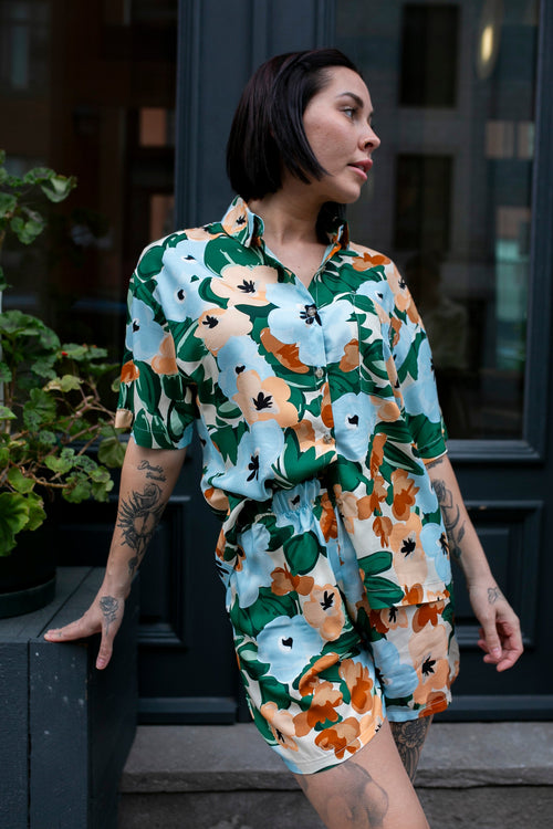 Chemise d'été à manches courtes