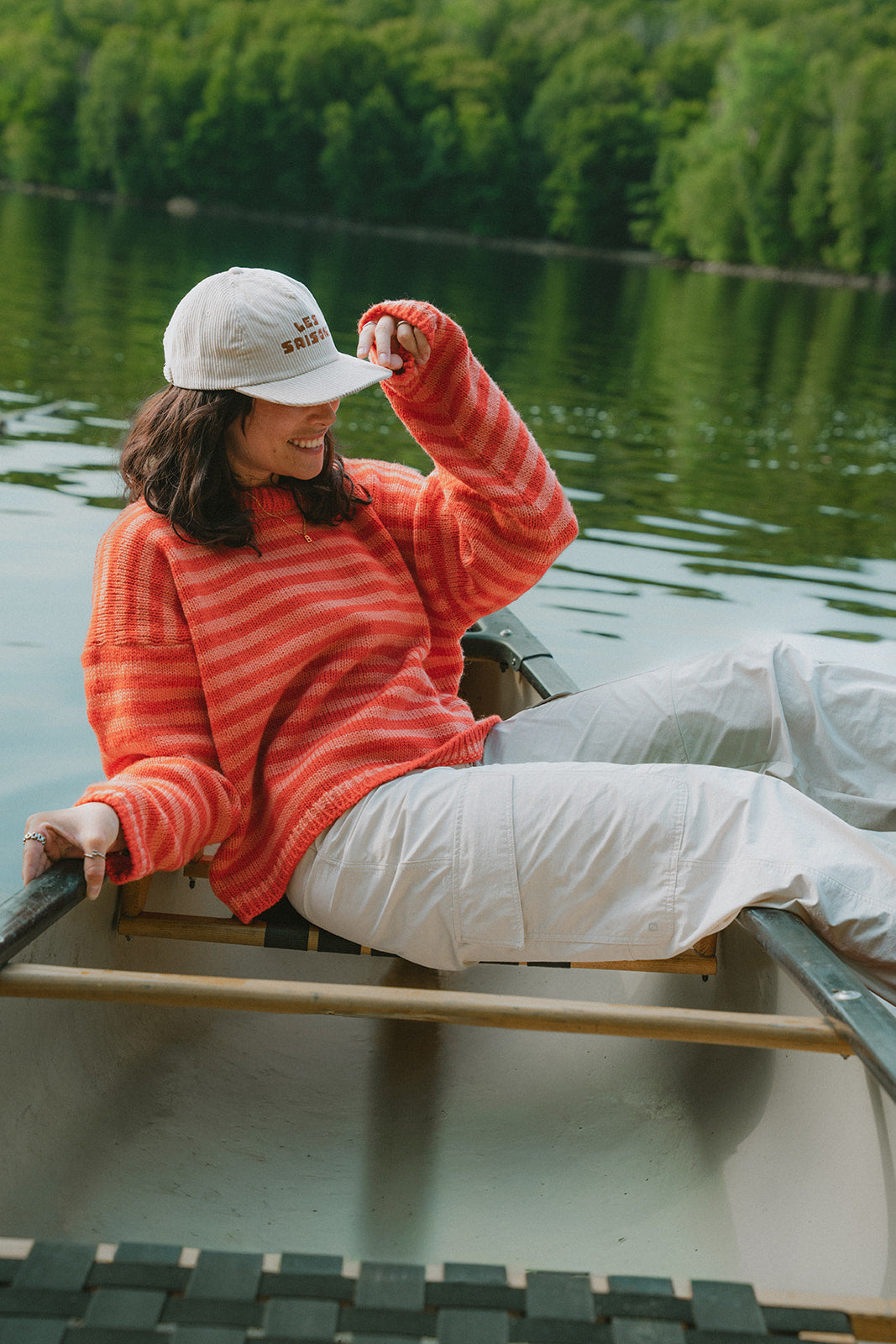 Chandail en laine à rayures - Les Saisons