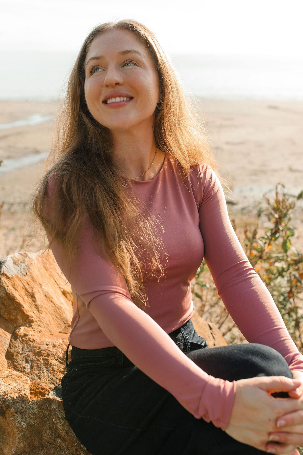 Haut Noémie rose