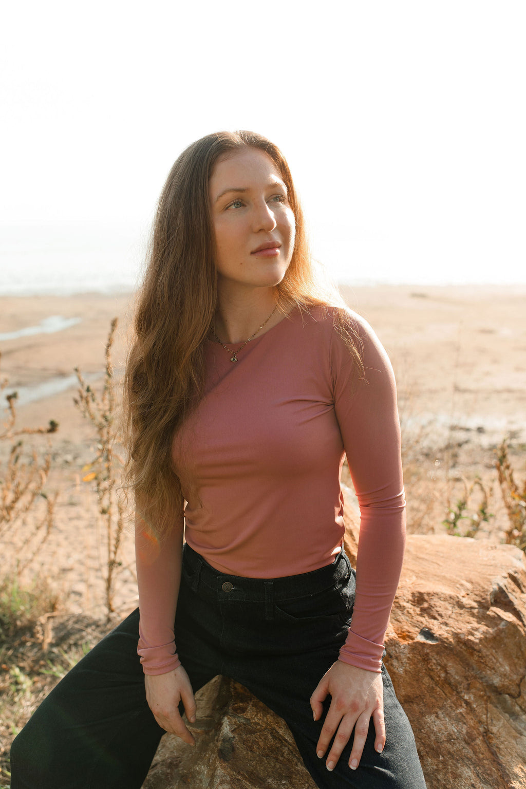 Haut Noémie rose