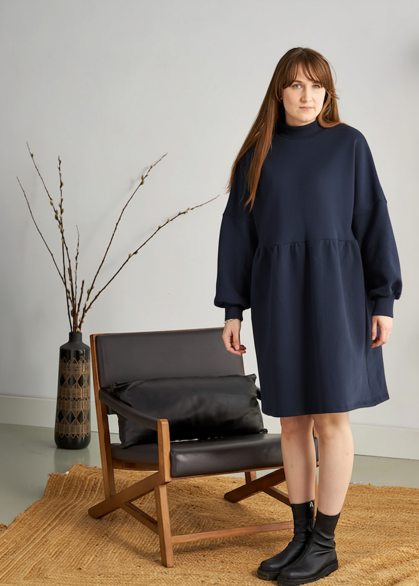 Robe Dublin bleu marine