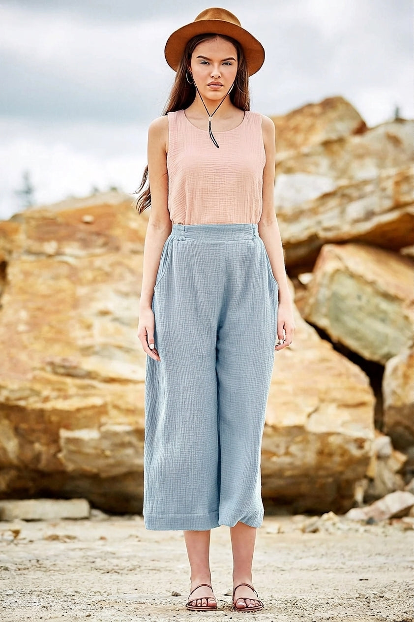 Pantalon Edouard - Bleu pâle