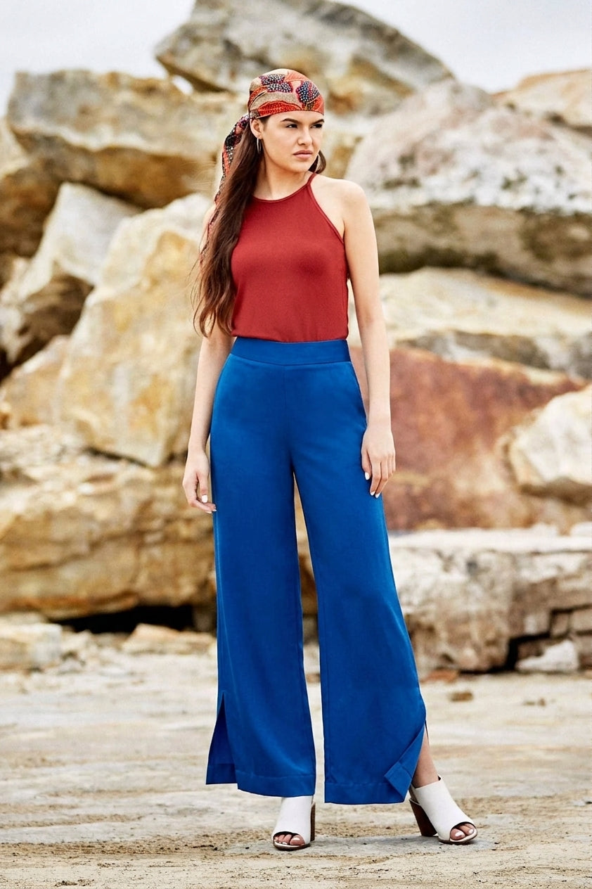 Pantalon Eliot - Cobalt