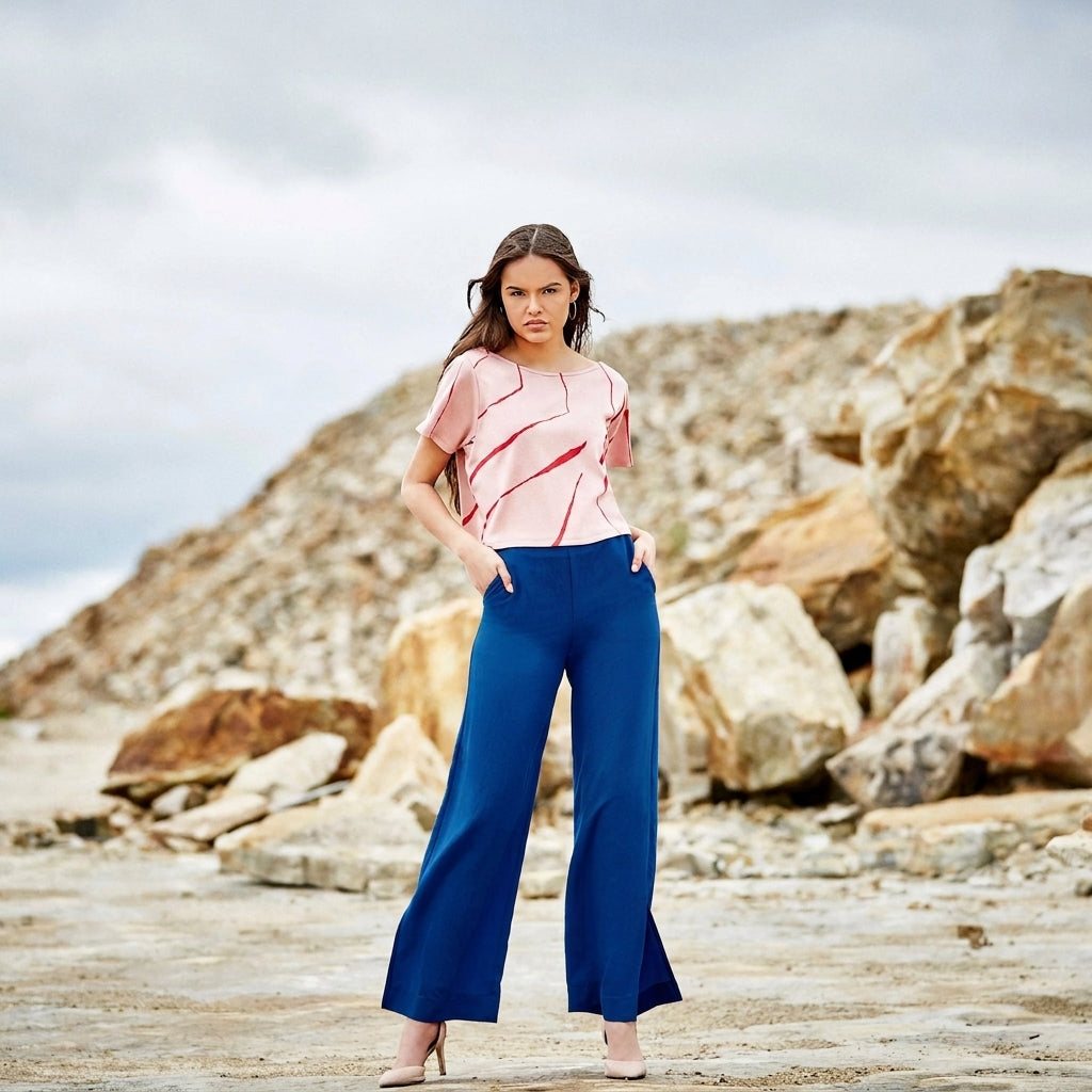 Pantalon Eliot - Cobalt